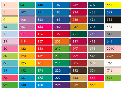 Etiqueta Color Transferencia Térmica 2x1” (5x2.5 cms) 2 al paso