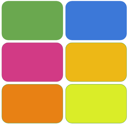 Etiqueta  Color Transferencia Térmica 4x4” (10x10 cms)