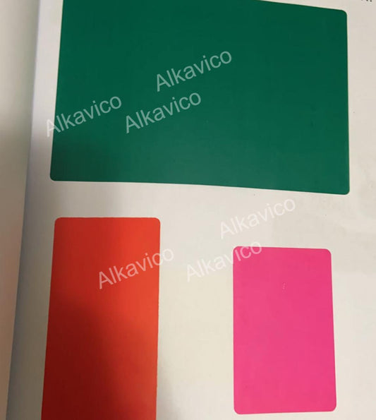 Etiqueta  Color Térmica Directa 4x1” (10x2.5 cms)